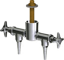 Chicago Faucets LGF3-A11H-25 Carbon Monoxide Laboratory Fine-Control Needle Valve, Overhead