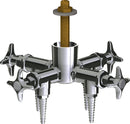 Chicago Faucets LGF3-A11H-40 Carbon Monoxide Laboratory Fine-Control Needle Valve, Overhead