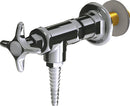 Chicago Faucets LGF3-A11H-55 Carbon Monoxide Laboratory Fine-Control Needle Valve, Wall-Mount
