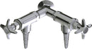 Chicago Faucets LGF3-A11H-60 Carbon Monoxide Laboratory Fine-Control Needle Valve, Wall-Mount