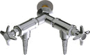 Chicago Faucets LGF3-A11H-65 Carbon Monoxide Laboratory Fine-Control Needle Valve, Wall-Mount
