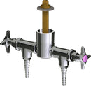Chicago Faucets LGF3-A11J-25 Propane Laboratory Fine-Control Needle Valve, Overhead