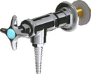 Chicago Faucets LGF3-A11L-55 Methane Laboratory Fine-Control Needle Valve, Wall-Mount