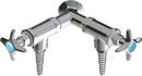Chicago Faucets LGF3-A11L-60 Methane Laboratory Fine-Control Needle Valve, Wall-Mount