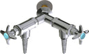 Chicago Faucets LGF3-A11L-65 Methane Laboratory Fine-Control Needle Valve, Wall-Mount