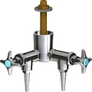 Chicago Faucets LGF3-A11M-20 Specialty Gas Laboratory Fine-Control Needle Valve, Overhead