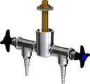 Chicago Faucets LGF3-A12C-25 Natural Gas Laboratory Fine-Control Needle Valve, Overhead