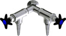 Chicago Faucets LGF3-A12C-60 Natural Gas Laboratory Fine-Control Needle Valve, Wall-Mount