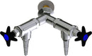 Chicago Faucets LGF3-A12C-65 Natural Gas Laboratory Fine-Control Needle Valve, Wall-Mount