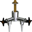 Chicago Faucets LGF3-A12D-20 Nitrogen Laboratory Fine-Control Needle Valve, Overhead