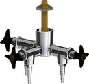 Chicago Faucets LGF3-A12D-30 Nitrogen Laboratory Fine-Control Needle Valve, Overhead