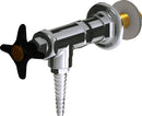 Chicago Faucets LGF3-A12D-55 Nitrogen Laboratory Fine-Control Needle Valve, Wall-Mount