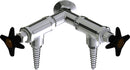 Chicago Faucets LGF3-A12D-60 Nitrogen Laboratory Fine-Control Needle Valve, Wall-Mount