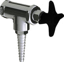 Chicago Faucets LGF3-A12F Helium Laboratory Fine-Control Needle Valve, Panel-Mount
