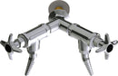 Chicago Faucets LGF3-A21F-65 Helium Laboratory Fine-Control Needle Valve, Wall-Mount