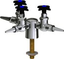 Chicago Faucets LGN1-A12C-30 Natural Gas Laboratory Needle Valve, Deck-Mount