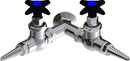 Chicago Faucets LGN1-A12C-60 Natural Gas Laboratory Needle Valve, Wall-Mount