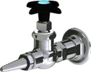 Chicago Faucets LGN1-A12M-50 Specialty Gas Laboratory Needle Valve, Wall-Mount