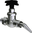 Chicago Faucets LGN1-A22F Helium Laboratory Needle Valve, Panel-Mount