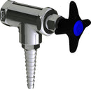Chicago Faucets LGN3-A12C Natural Gas Laboratory Needle Valve, Panel-Mount