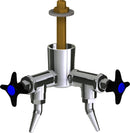 Chicago Faucets LGN3-A22C-20 Natural Gas Laboratory Needle Valve, Overhead