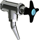 Chicago Faucets LGN3-A22L Methane Laboratory Needle Valve, Panel-Mount