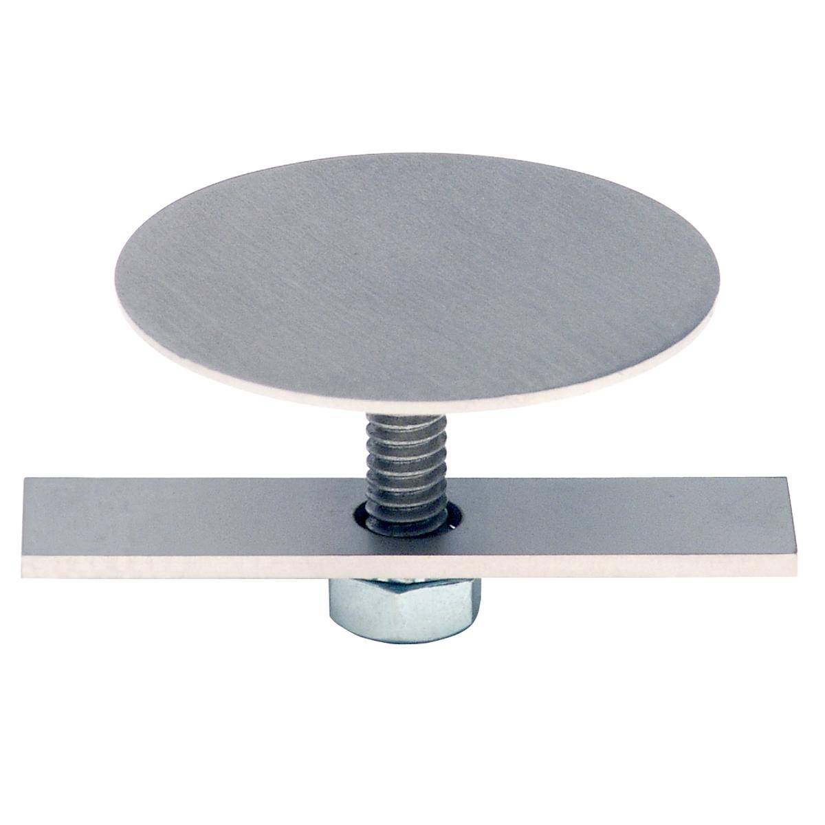 Elkay Stainless Steel 1-3/4" Bolt-on Faucet Hole Cover Brushed Finish LK126