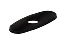 Elkay Escutcheon, Bar Faucet, 3 Hole, Matte Black (MB) LK135MB