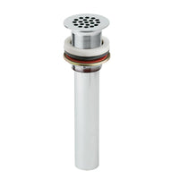 Elkay 1-1/2" Drain Fitting Chrome Plated Brass with Perforated Grid and Tailpiece LK174LO
