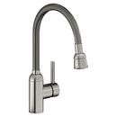 Elkay LK2500LS Lead-Free Pursuit™ Laundry/Utility Faucet with Flexible Spout Forward Only Lever Handle Lustrous Steel