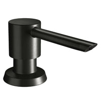 Elkay 1-15/16" x 2-5/8" x 2-5/8" Soap / Lotion Dispenser Black Stainless LK321BK