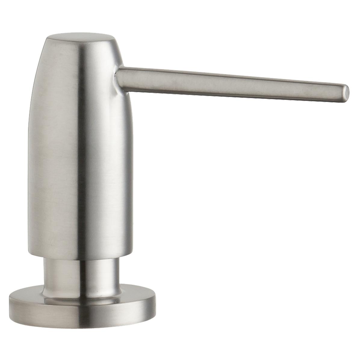 Elkay 1-3/4" x 4-1/2" x 3" Soap / Lotion Dispenser, Lustrous Steel (LS) LK325LS