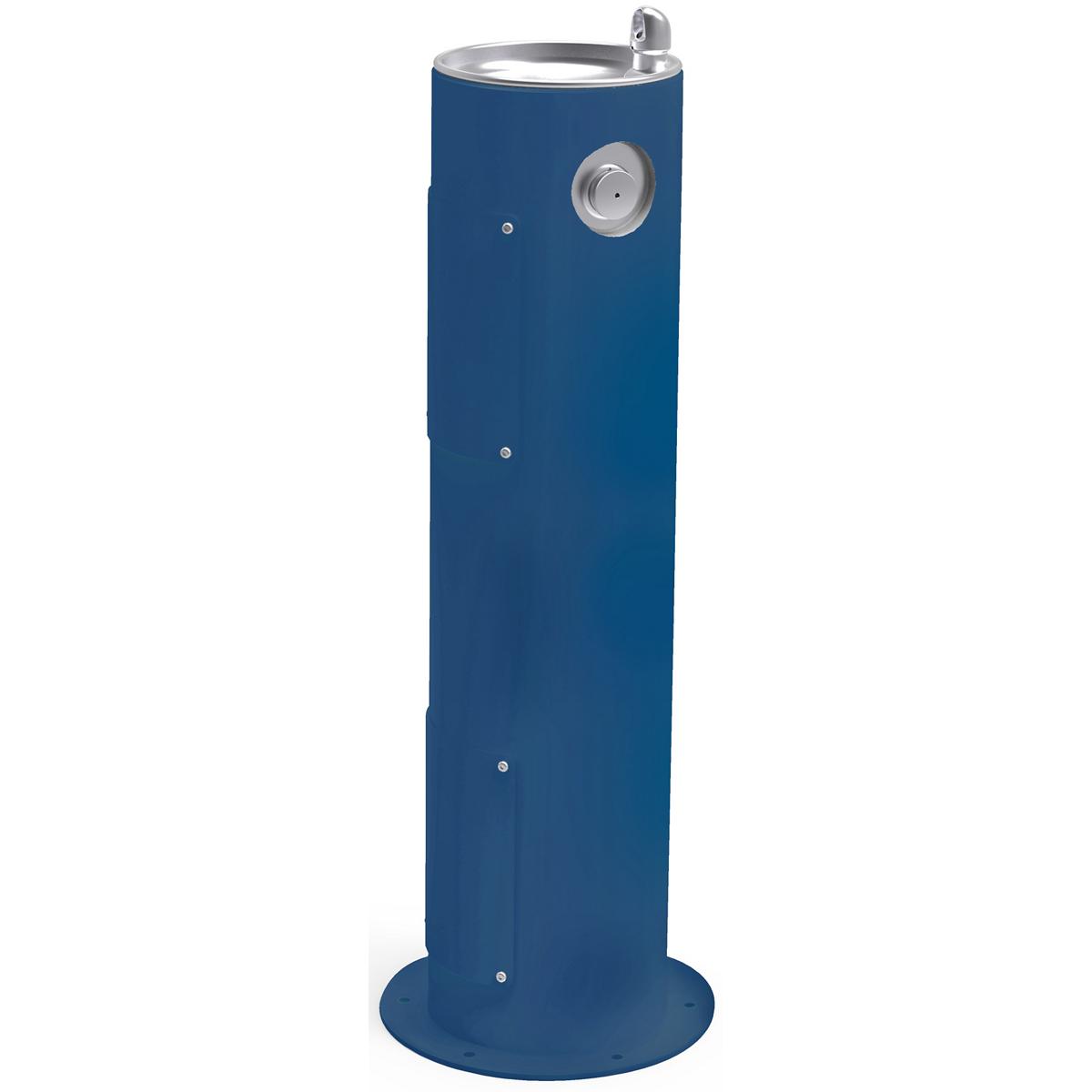 Elkay Outdoor Fountain Pedestal Non-Filtered, Non-Refrigerated Blue LK4400BLU