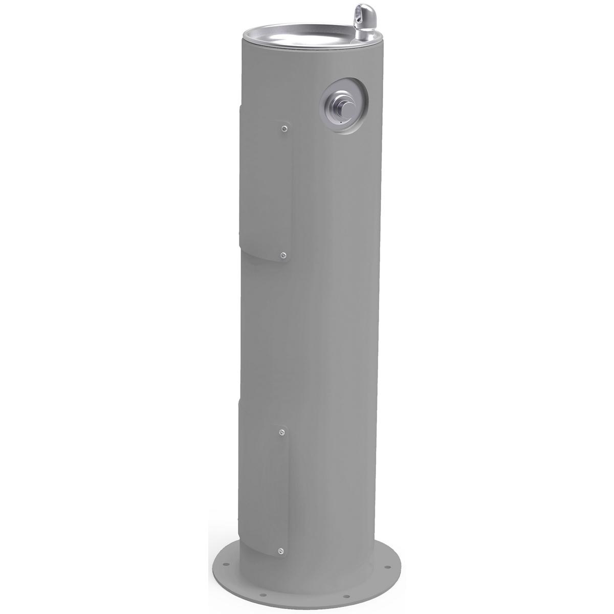 Elkay Outdoor Fountain Pedestal Non-Filtered, Non-Refrigerated Freeze Resistant Gray LK4400FRKGRY
