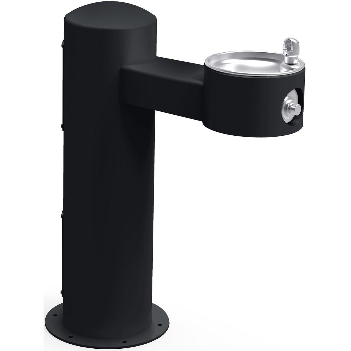 Elkay Outdoor Fountain Pedestal Non-Filtered, Non-Refrigerated Freeze Resistant Black LK4410FRKBLK