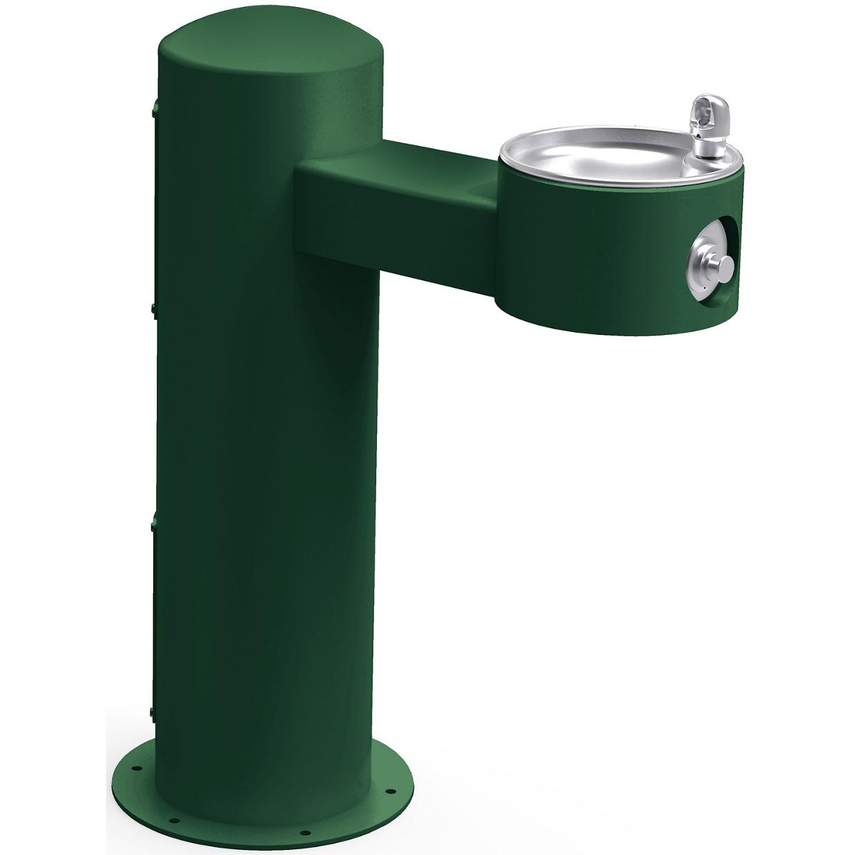 Elkay Outdoor Fountain Pedestal Non-Filtered, Non-Refrigerated Freeze Resistant Evergreen LK4410FRKEVG