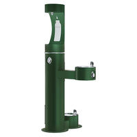 Elkay Outdoor ezH2O Upper Bottle Filling Station Bi-Level Pedestal with Pet Station, Non-Filtered LK4420BF1UDBEVG
