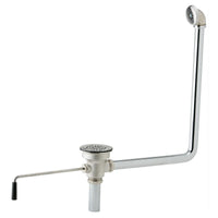 Elkay 3-1/2" Drain Fitting Rotary Lever Operated with Overflow LK86RT
