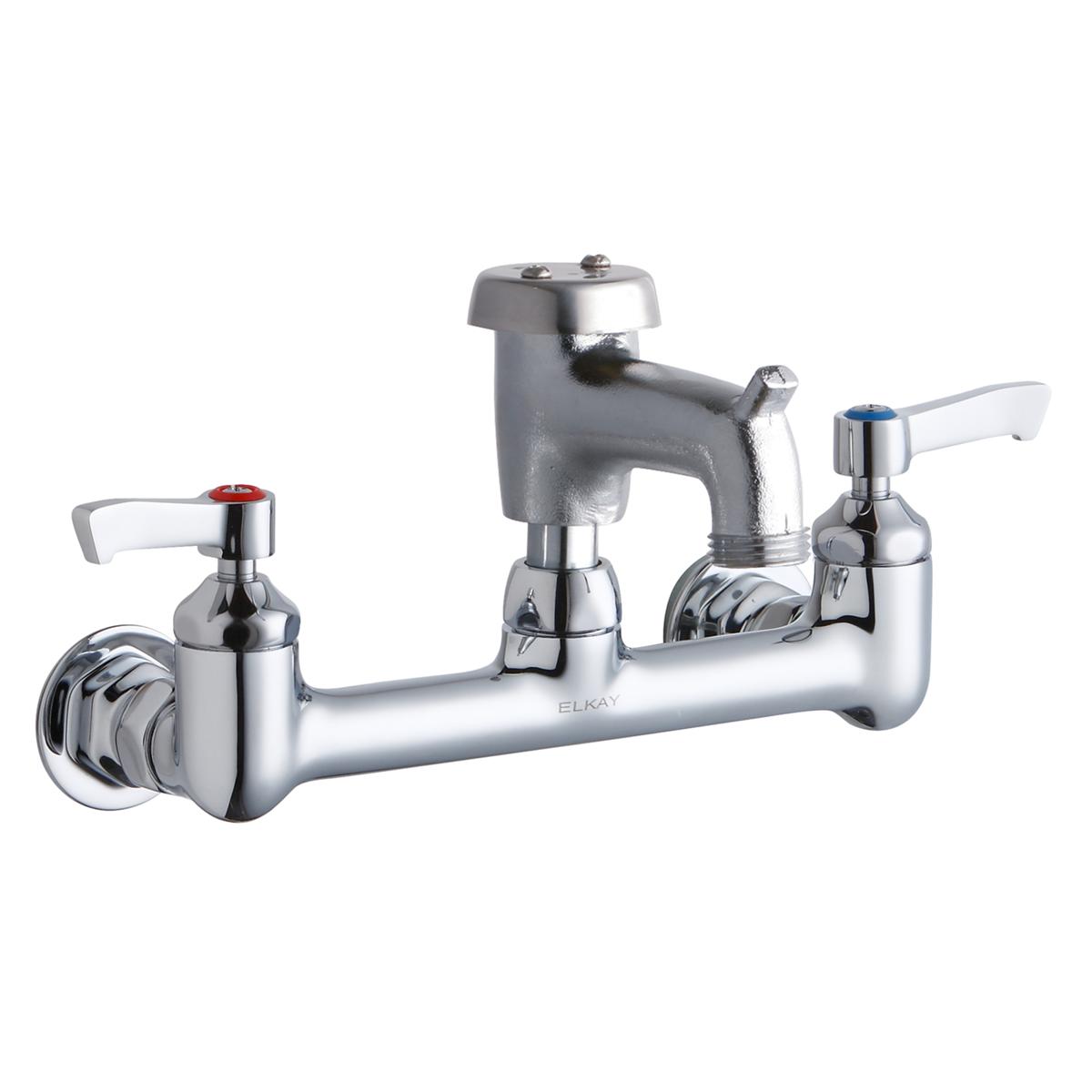 Elkay Stainless Steel 25" x 19-1/2" x 12, Wall Hung Service Sink Kit ESSB2520C