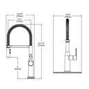 Elkay LKAV1061LS Lead-Free Avado Single Hole Kitchen Faucet with Semi-professional Spout and Forward Only Lever Handle Lustrous Steel