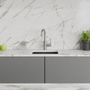 Elkay LKAV3021LS Lead-Free Avado Single Hole Bar Faucet with Lever Handle Lustrous Steel