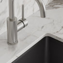 Elkay LKAV3021LS Lead-Free Avado Single Hole Bar Faucet with Lever Handle Lustrous Steel