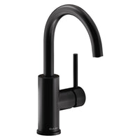 Elkay LKAV3021MB Lead-Free Avado Single Hole Bar Faucet with Lever Handle Matte Black