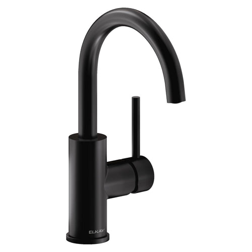 Elkay LKAV3021MB Lead-Free Avado Single Hole Bar Faucet with Lever Handle Matte Black