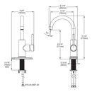 Elkay LKAV3021LS Lead-Free Avado Single Hole Bar Faucet with Lever Handle Lustrous Steel