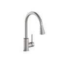 Elkay LKAV3031LS Lead-Free Avado Single Hole Kitchen Faucet with Pull-down Spray and Forward Only Lever Handle Lustrous Steel
