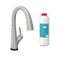 ELKAY Single Hole 2 in 1 Filtered Drinking Water Kitchen Faucet Steel LKAV7051FLS