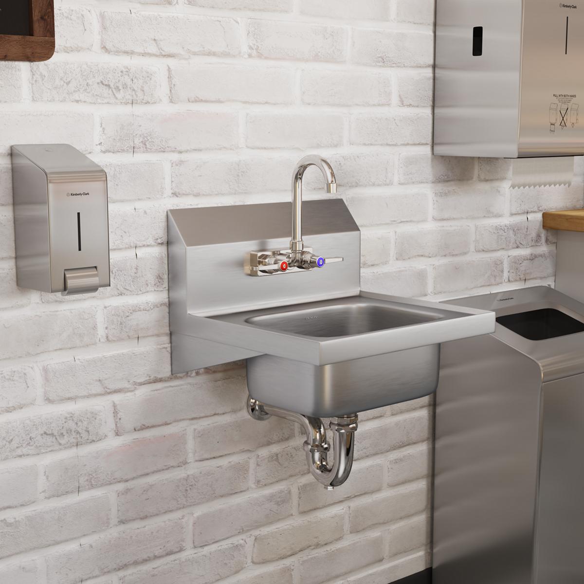 Elkay Scrub/Handwash Wall Mount Faucet LKB400