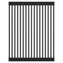 Elkay Crosstown Black Silicone 11-7/8" x 16-3/4" x 3/8" Drying Rack LKDR1317RU