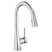 Elkay LKGT4083CR Lead-Free Gourmet Single Hole Kitchen Faucet with Pull-down Spray and Forward Only Lever Handle Chrome